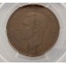 AUSTRALIA 1946 . ONE 1 PENNY . PCGS XF45